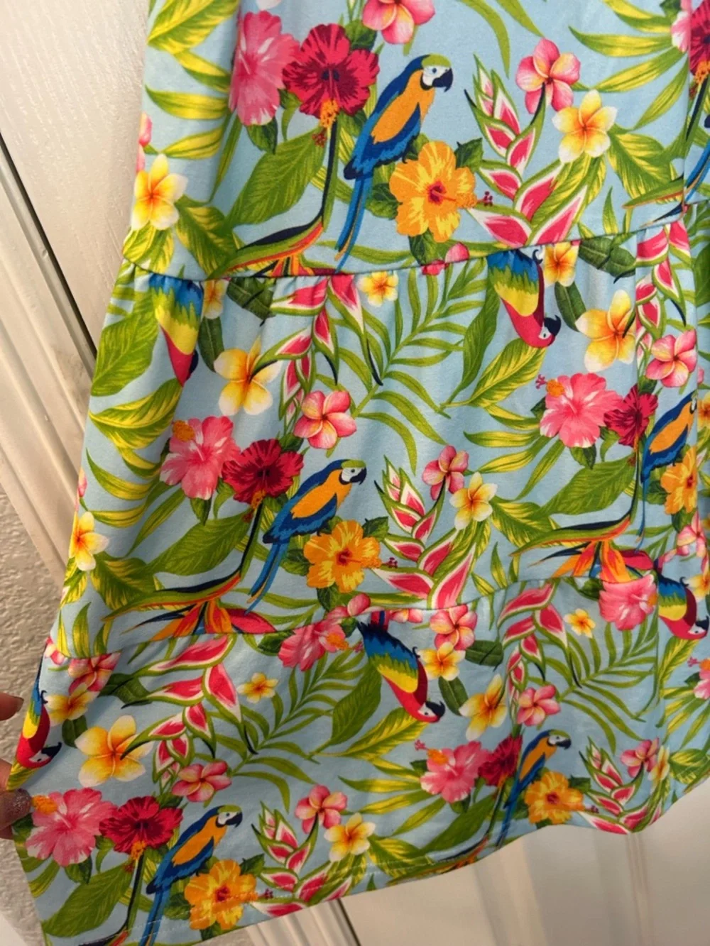 Tommy Bahama Light Blue‎ Floral Top